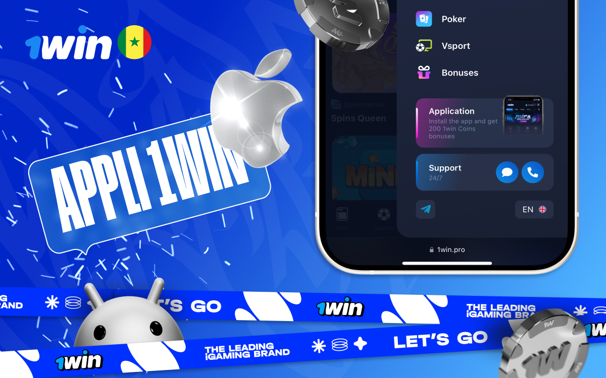 Télécharger 1win App au Sénégal | APK pour Android & iOS | Bonus 500%